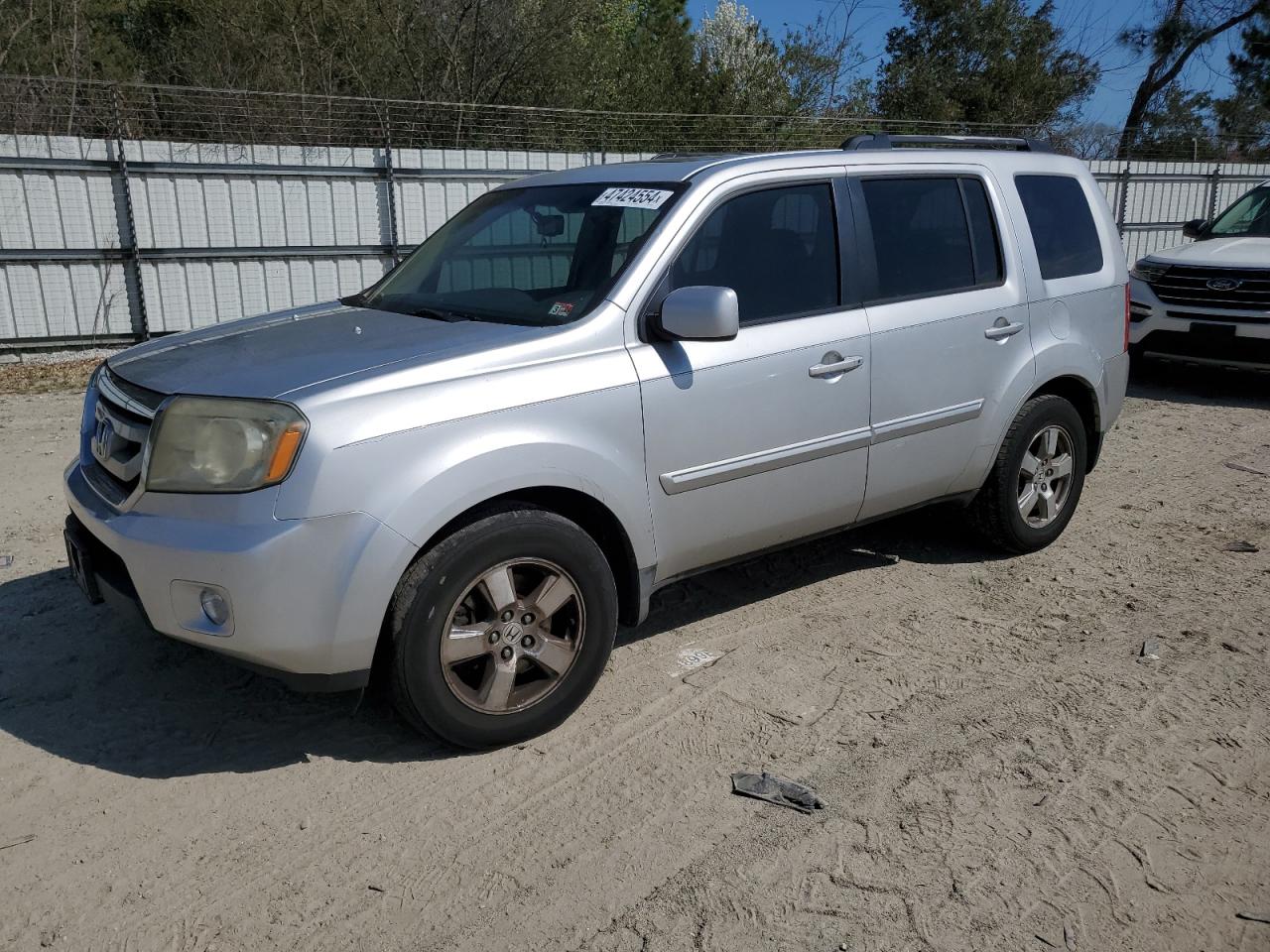 honda pilot 2009 5fnyf48629b011193