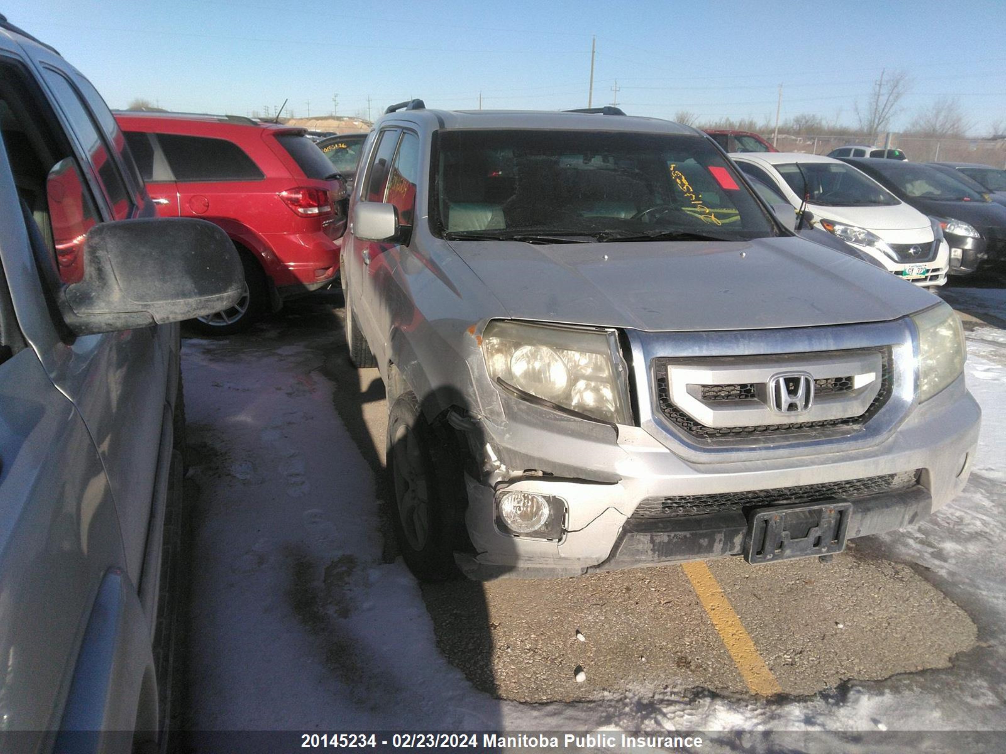 honda pilot 2009 5fnyf48689b501220