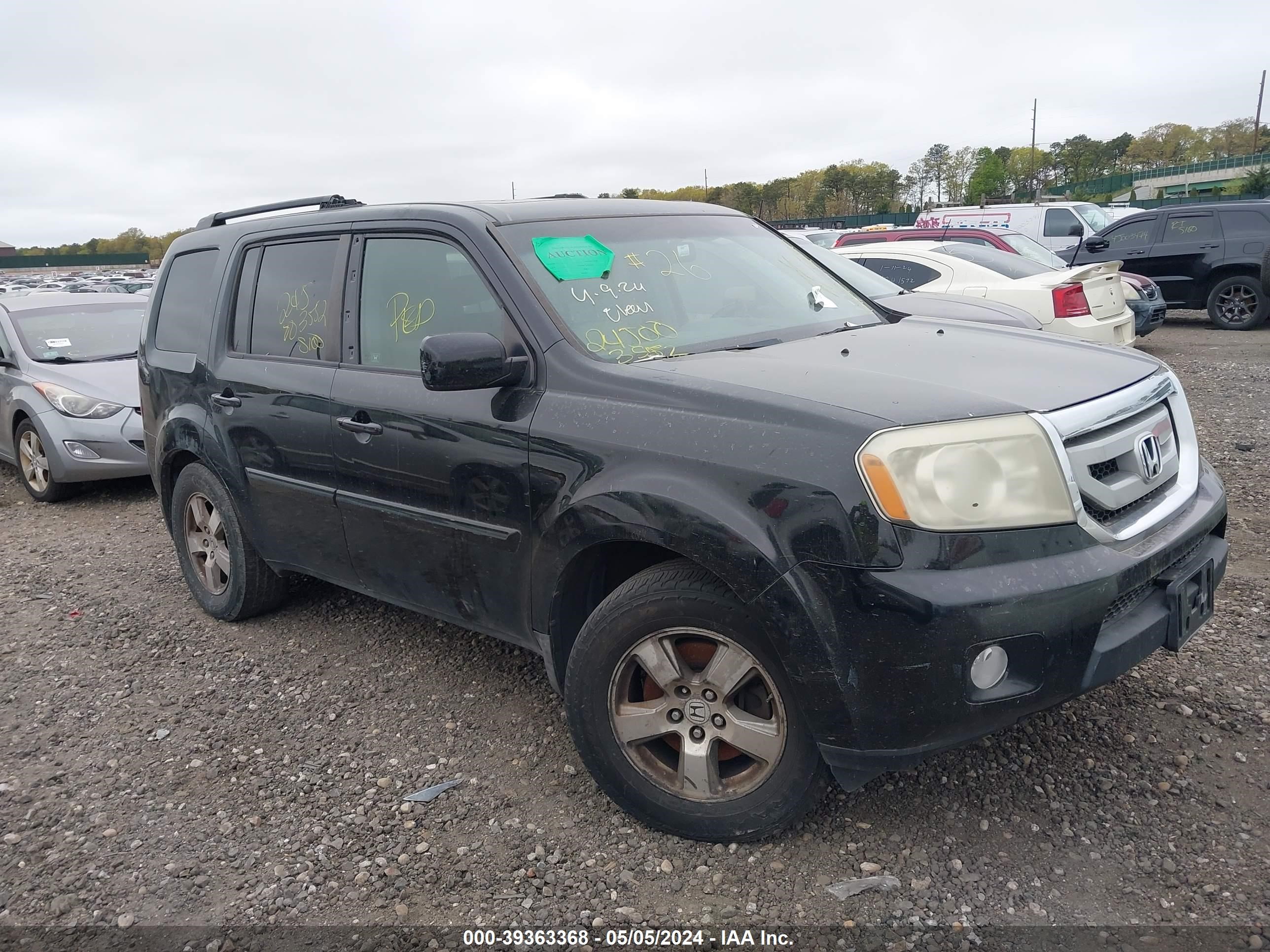 honda pilot 2009 5fnyf486x9b023558