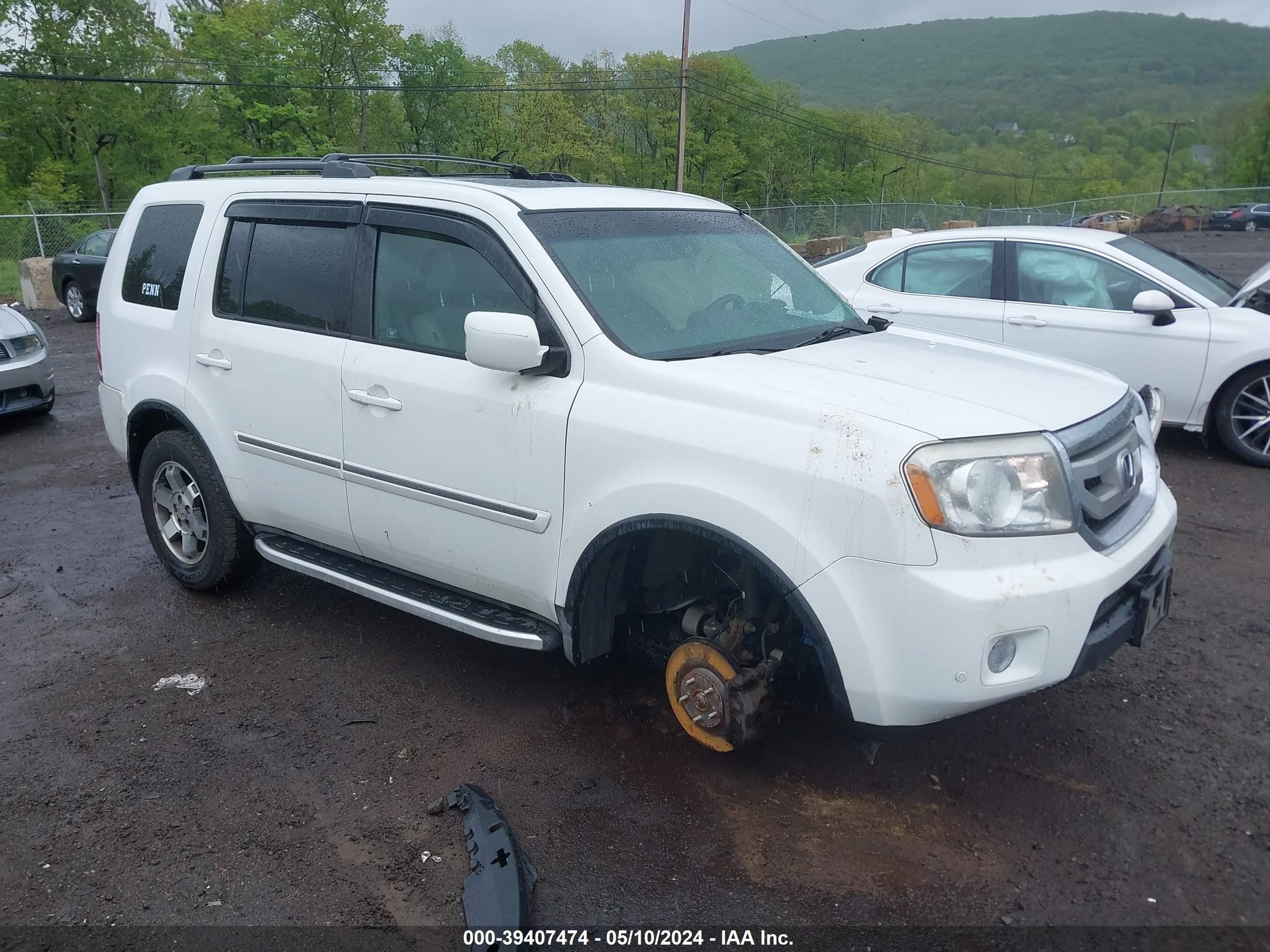 honda pilot 2009 5fnyf48949b007575