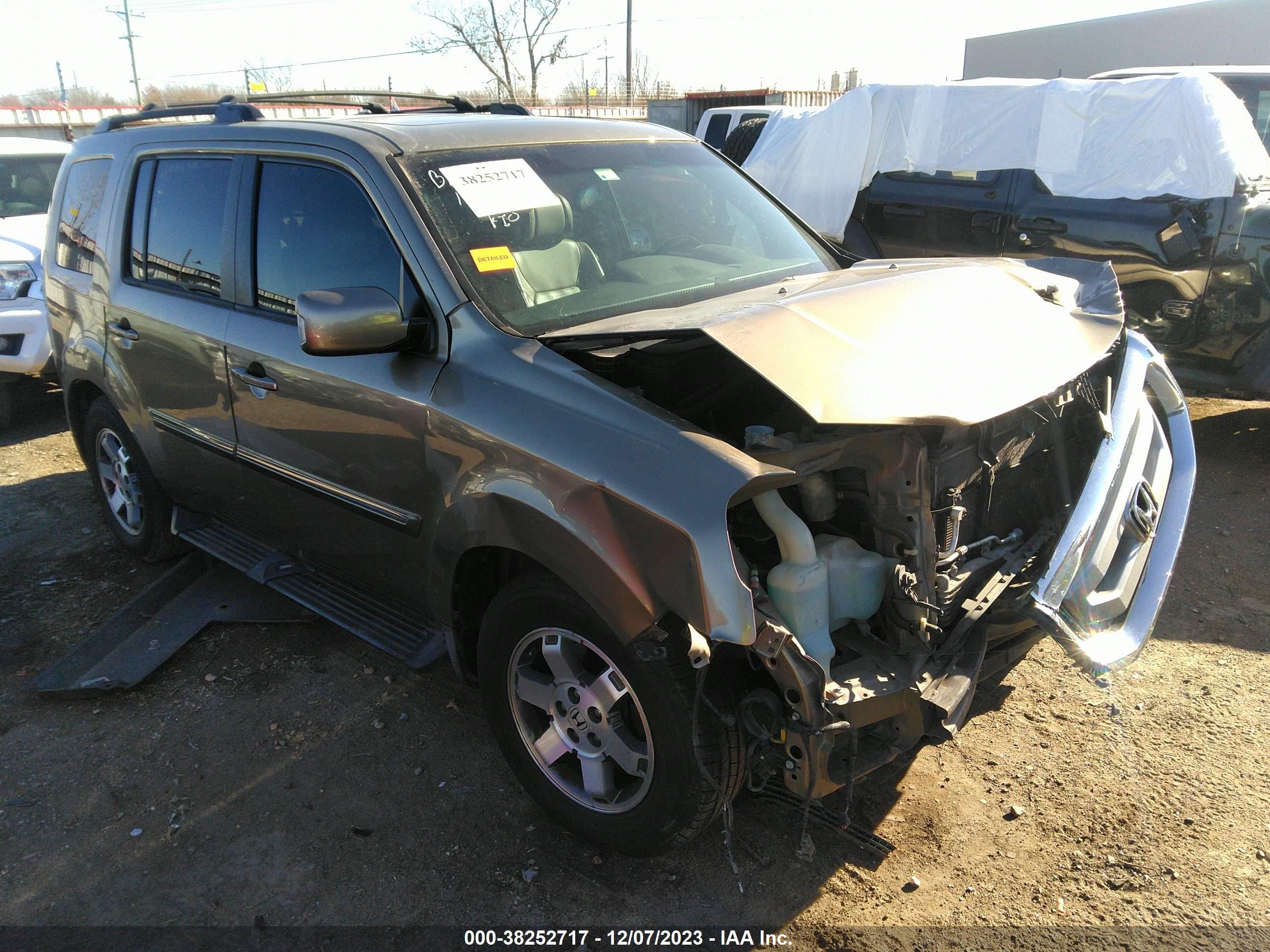 honda pilot 2009 5fnyf48949b022982