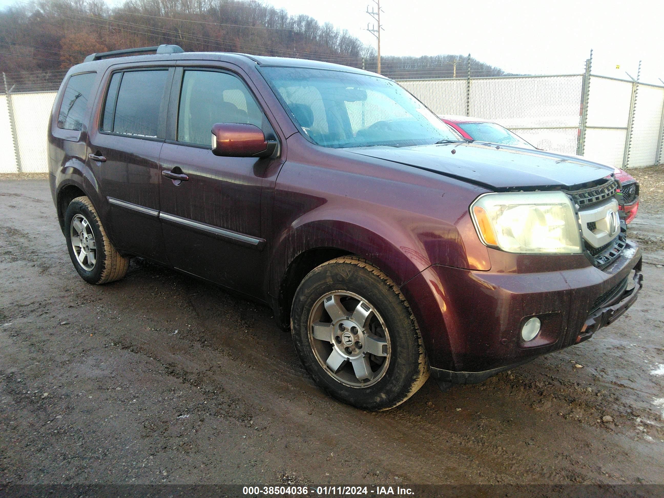 honda pilot 2009 5fnyf48969b006346