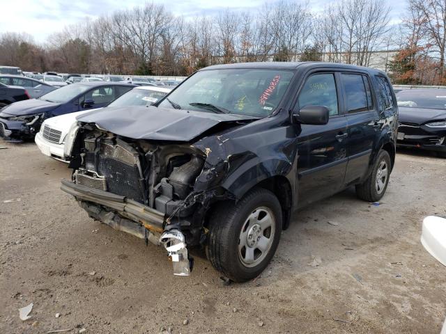 honda pilot lx 2014 5fnyf4h20eb007084