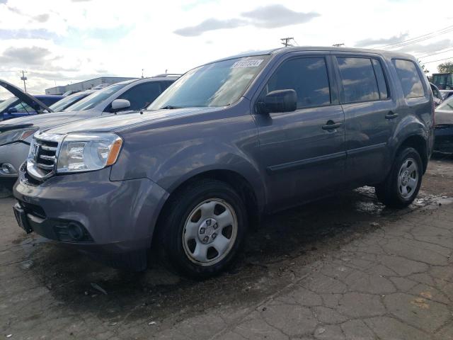 honda pilot lx 2014 5fnyf4h20eb046127