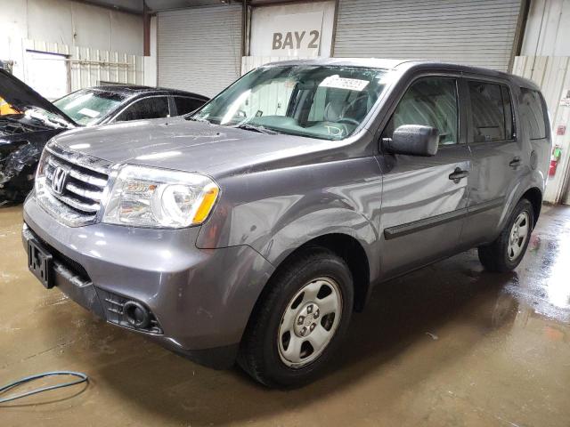 honda pilot lx 2014 5fnyf4h22eb009578