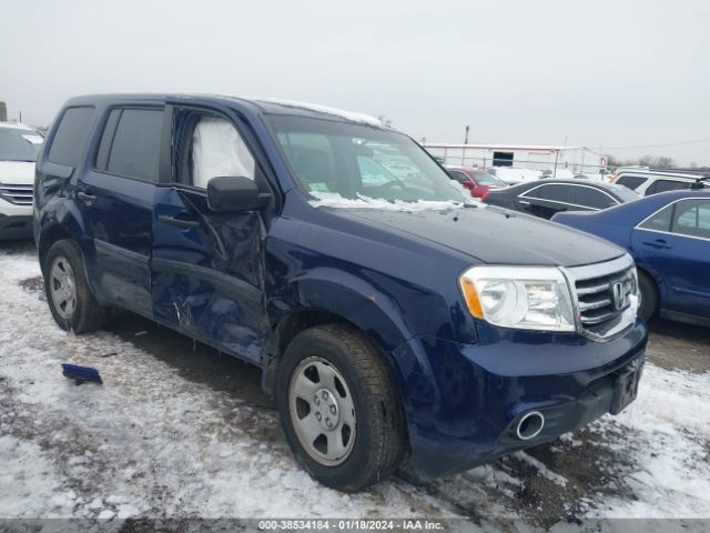 honda pilot 2014 5fnyf4h22eb019995