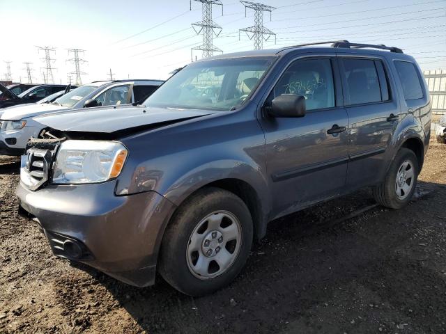 honda pilot lx 2014 5fnyf4h23eb014210