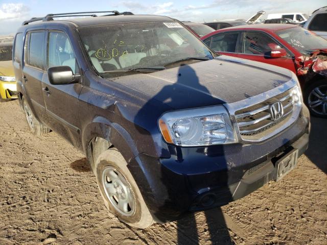 honda pilot lx 2013 5fnyf4h24db006700