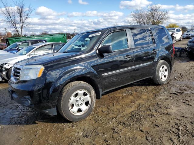 honda pilot 2013 5fnyf4h24db023786