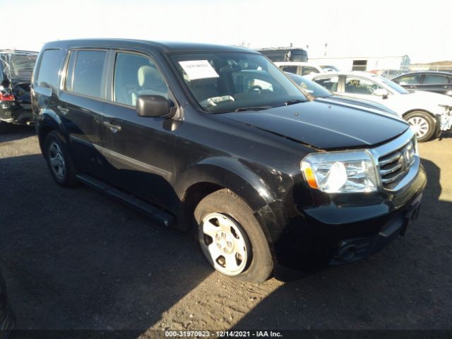 honda pilot 2013 5fnyf4h25db055923