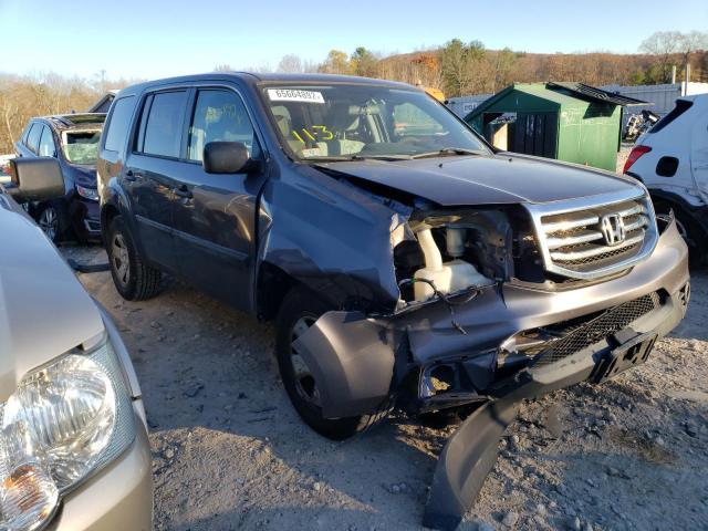 honda pilot lx 2014 5fnyf4h25eb011373