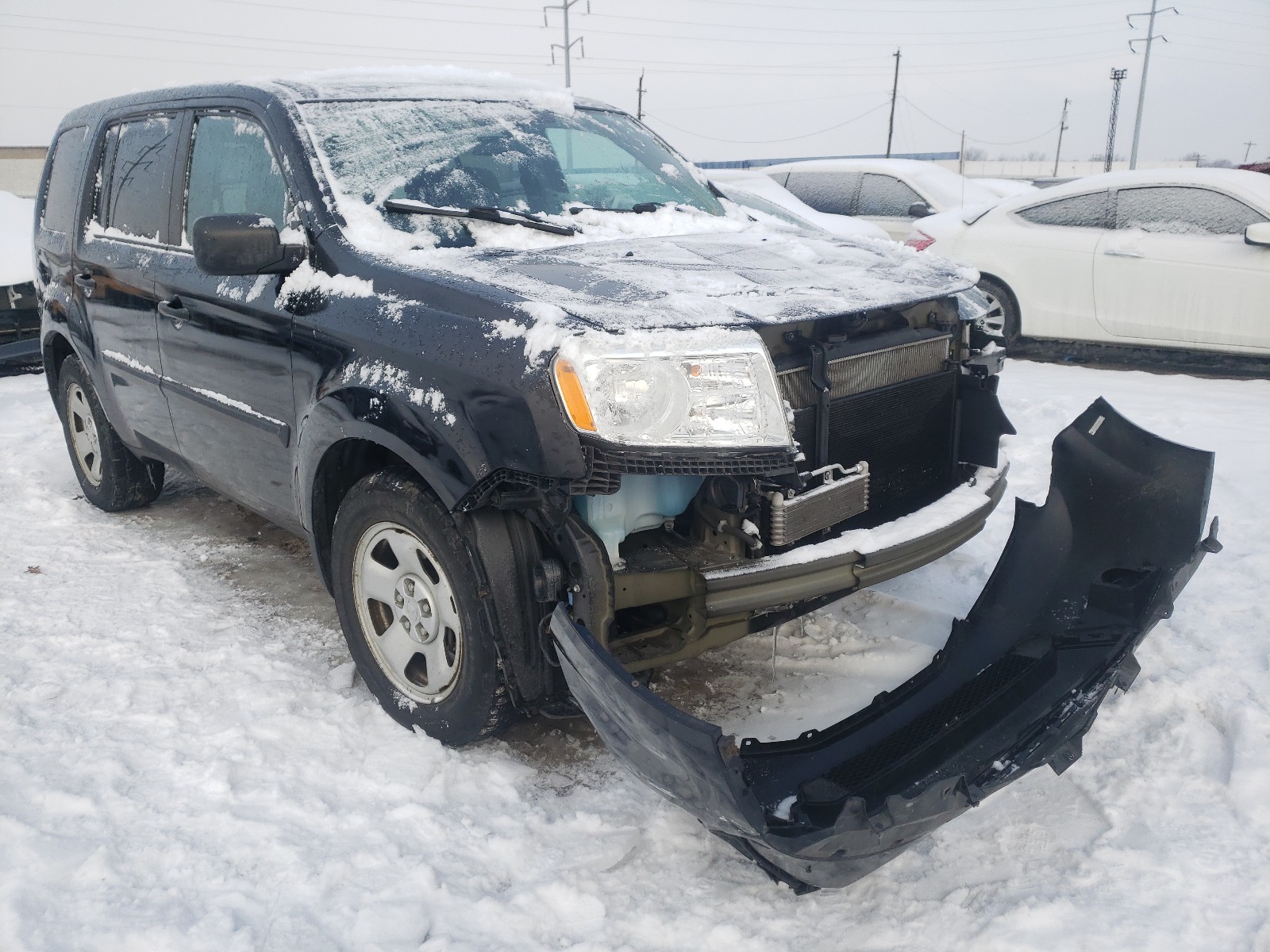 honda pilot lx 2013 5fnyf4h26db008819