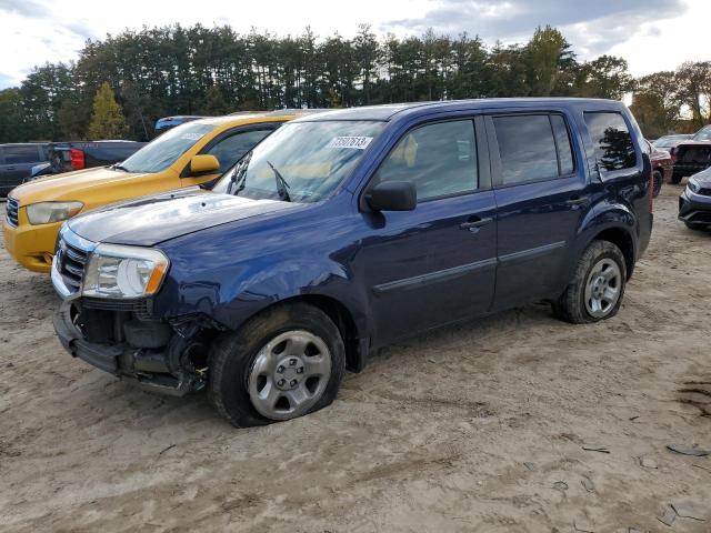 honda pilot 2013 5fnyf4h26db033557