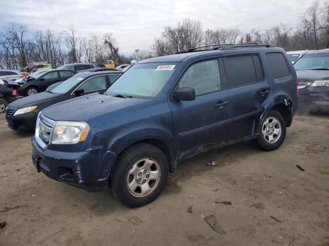 honda pilot lx 2010 5fnyf4h27ab016780