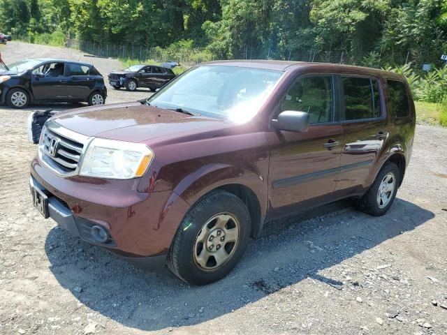 honda pilot lx 2014 5fnyf4h27eb016509