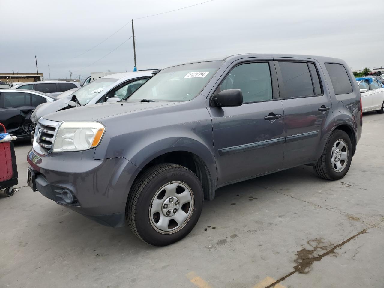 honda pilot 2014 5fnyf4h29eb003583