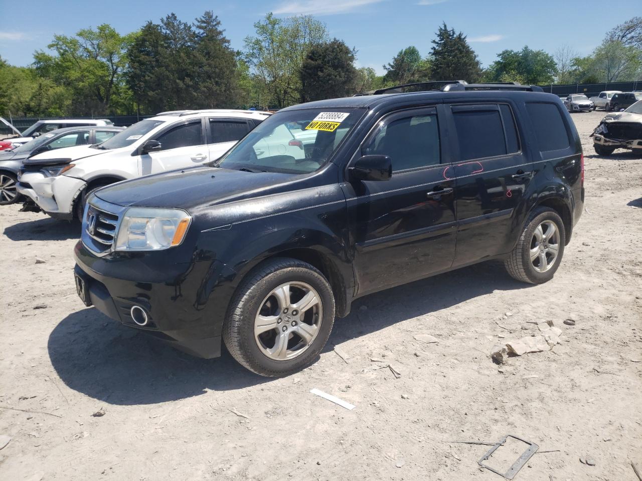 honda pilot 2014 5fnyf4h43eb057740