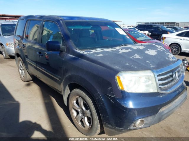 honda pilot 2013 5fnyf4h44db026544