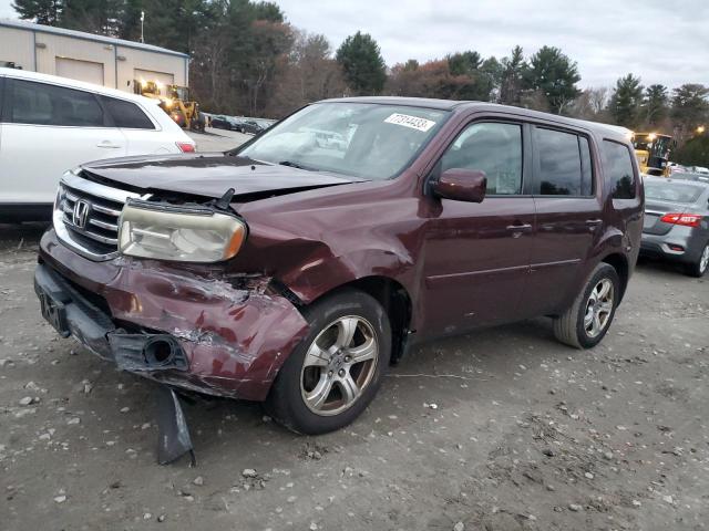 honda pilot 2013 5fnyf4h44db041867