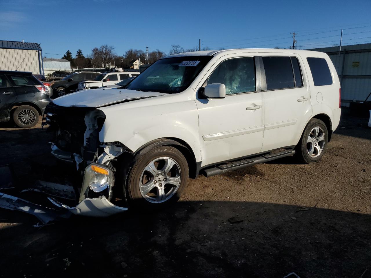 honda pilot 2013 5fnyf4h47db070022