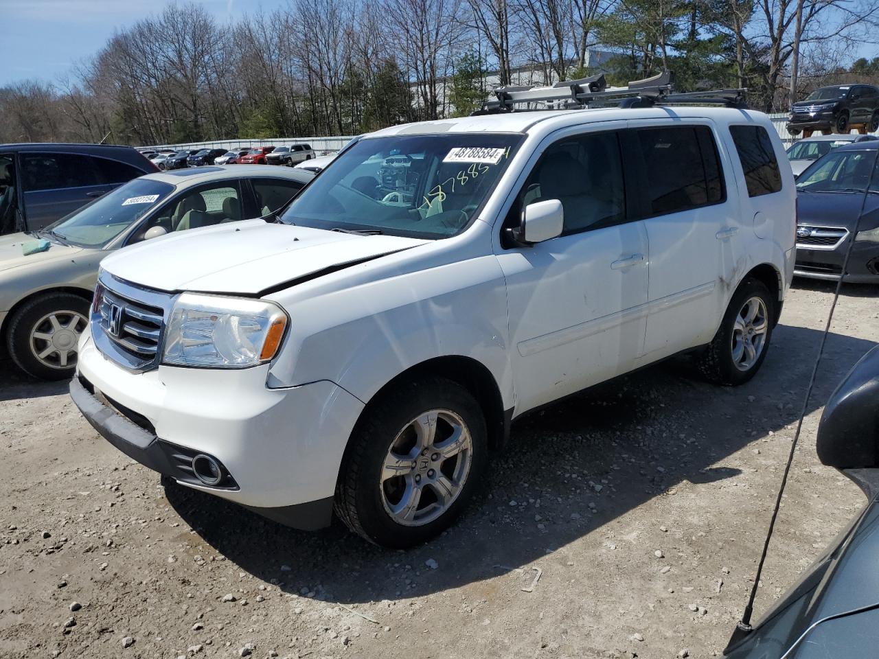 honda pilot 2013 5fnyf4h48db061636