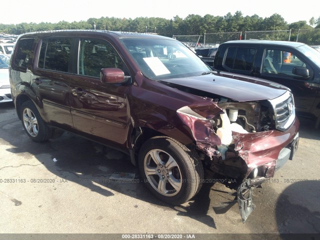 honda pilot 2013 5fnyf4h50db057458