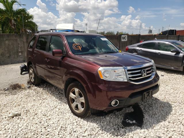 honda pilot exl 2014 5fnyf4h50eb045554