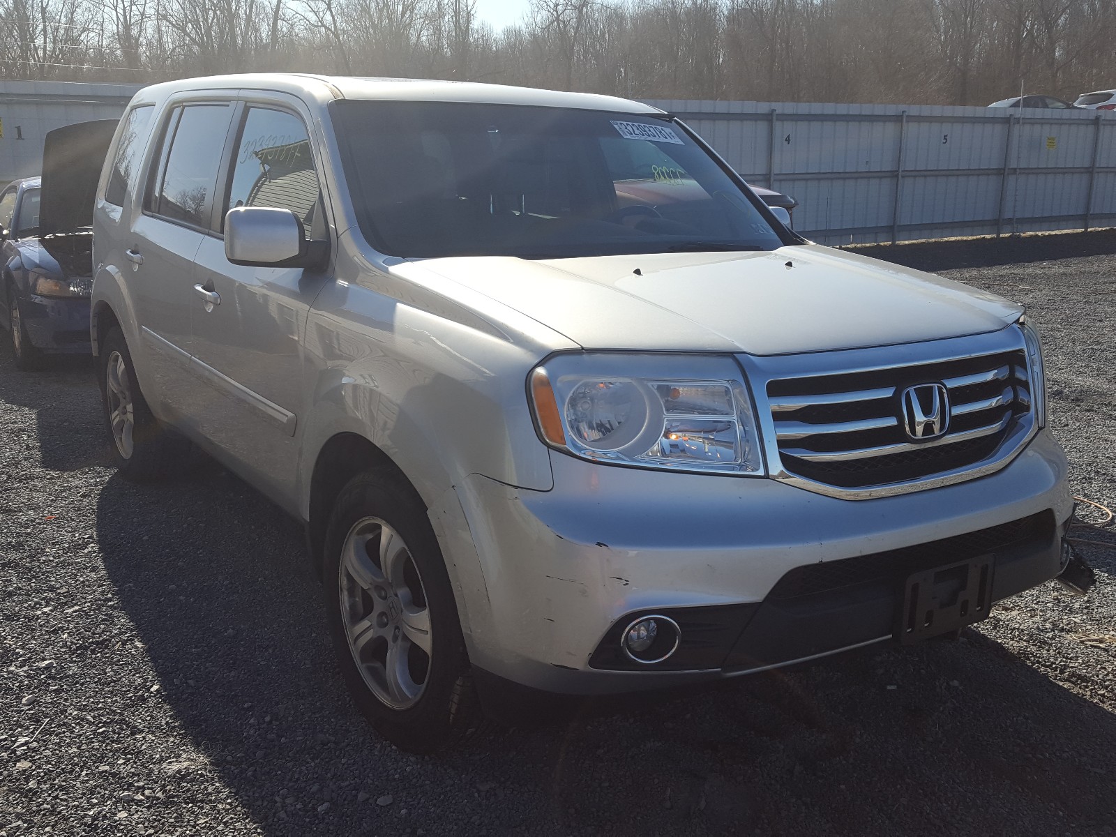 honda pilot exl 2013 5fnyf4h51db003862