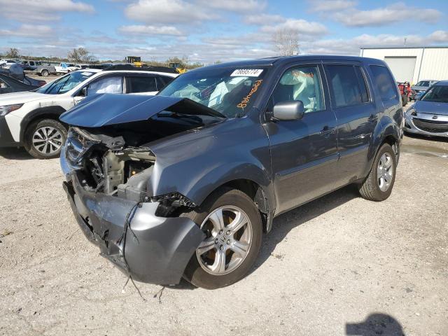 honda pilot exl 2013 5fnyf4h51db035484