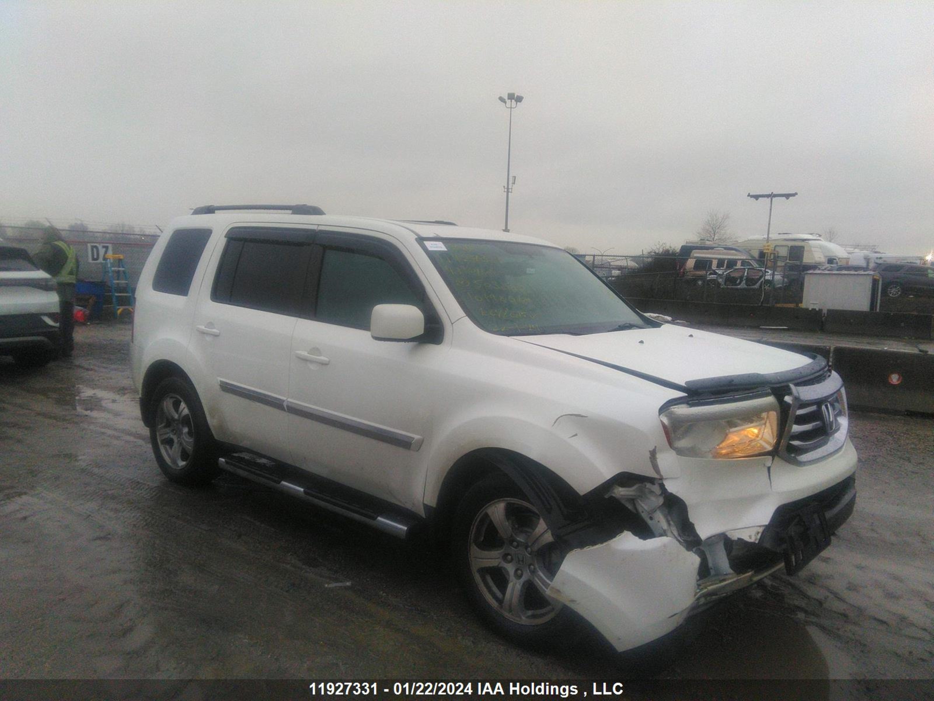 honda pilot 2013 5fnyf4h51db503360