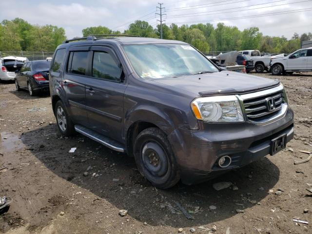 honda pilot exl 2014 5fnyf4h51eb003717