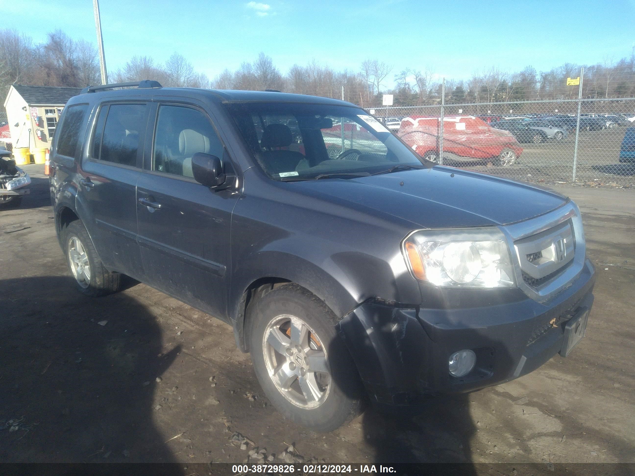 honda pilot 2011 5fnyf4h52bb009232