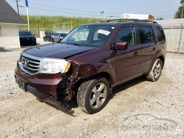 honda pilot 2013 5fnyf4h52db050608