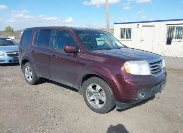 honda pilot 2014 5fnyf4h53eb055625