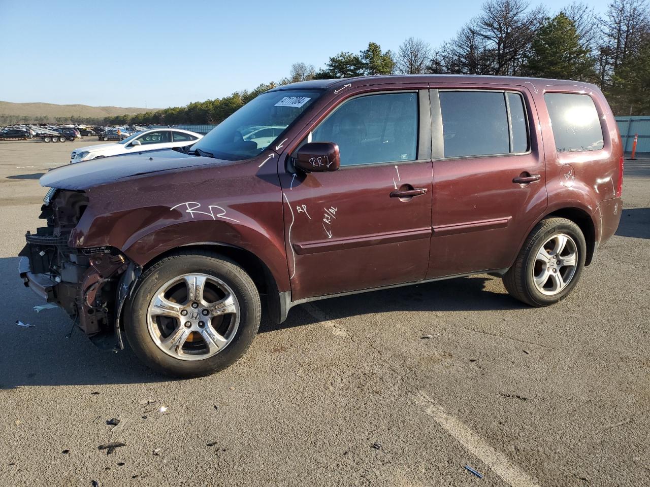 honda pilot 2014 5fnyf4h55eb029169