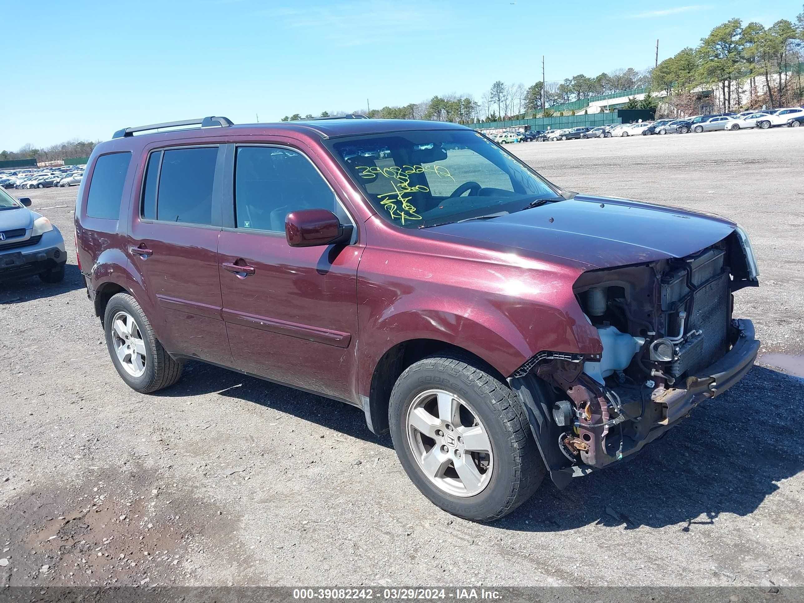 honda pilot 2011 5fnyf4h56bb008715