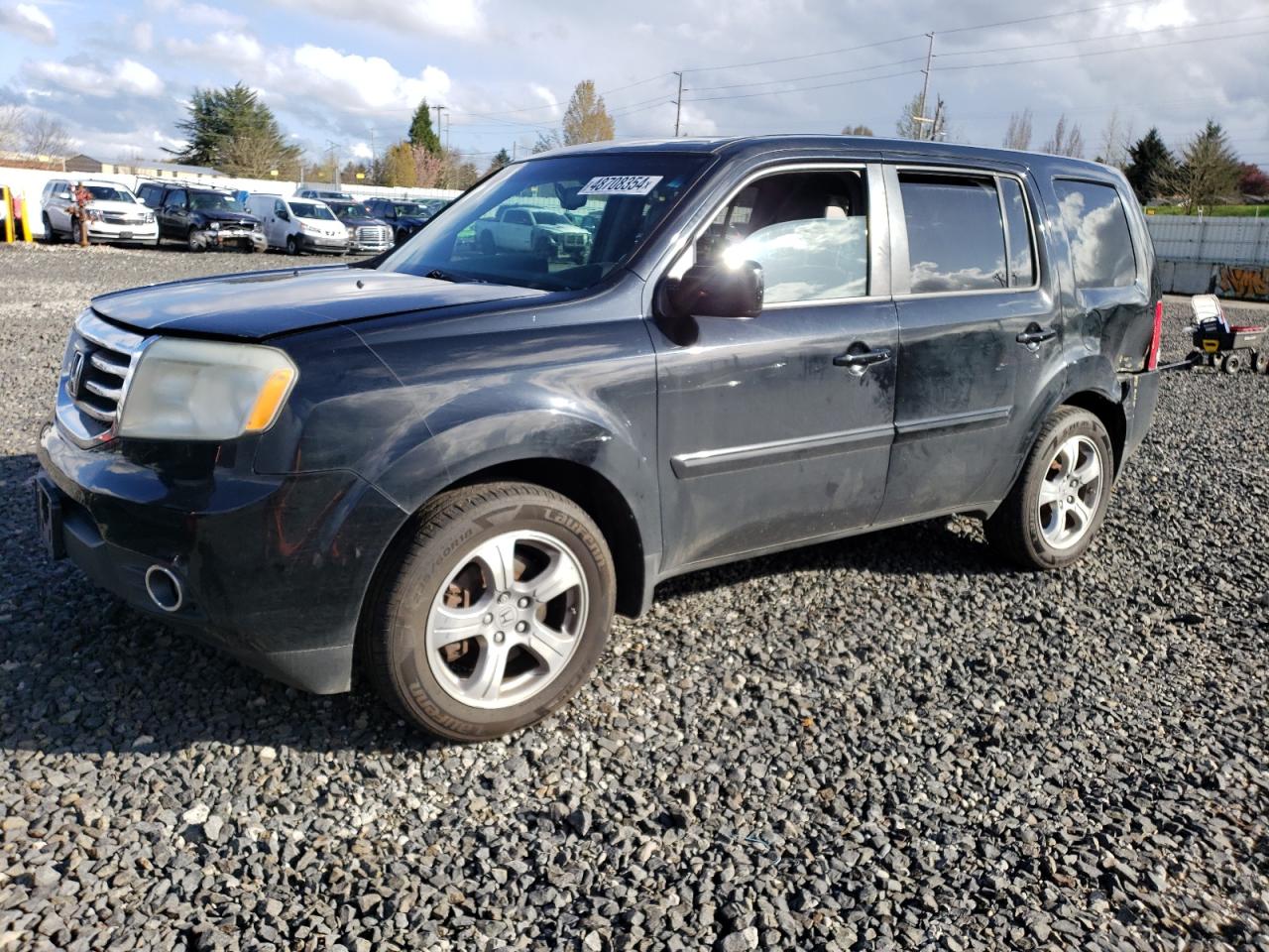 honda pilot 2014 5fnyf4h57eb001583