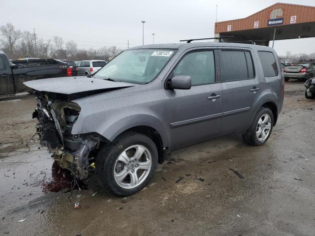 honda pilot exl 2014 5fnyf4h59eb009832