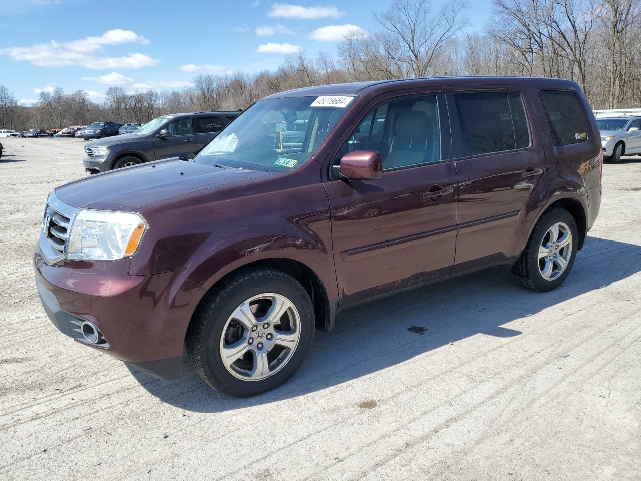 honda pilot 2014 5fnyf4h59eb052289