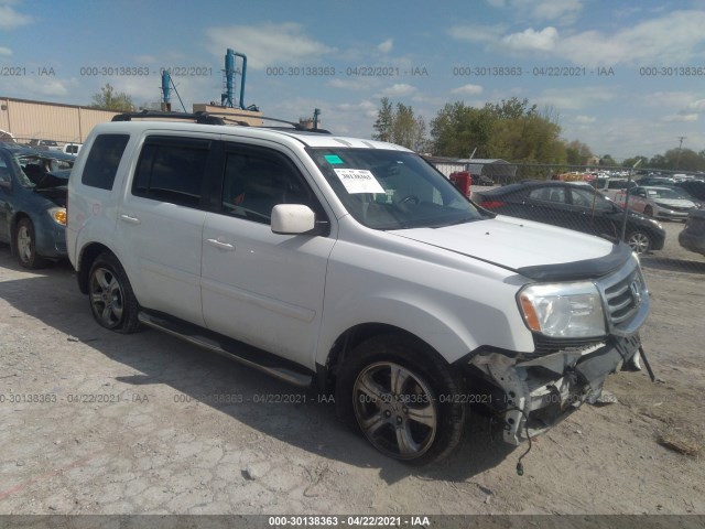 honda pilot 2013 5fnyf4h5xdb042224