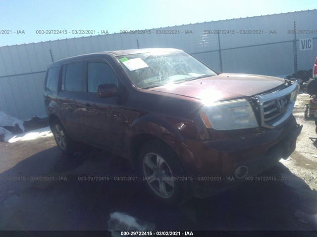 honda pilot 2013 5fnyf4h5xdb044961