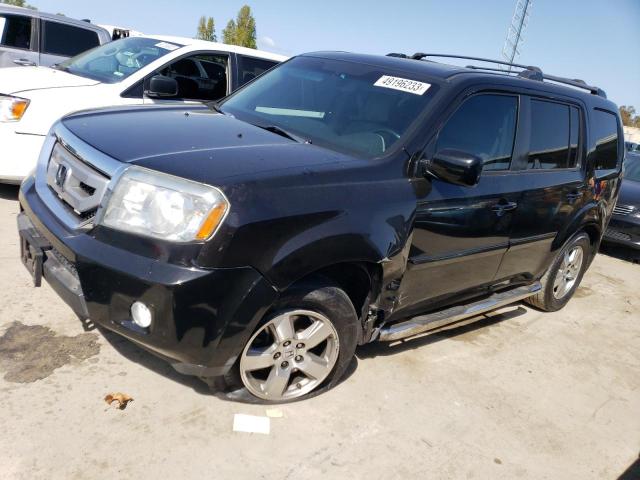 honda pilot exl 2010 5fnyf4h66ab005112