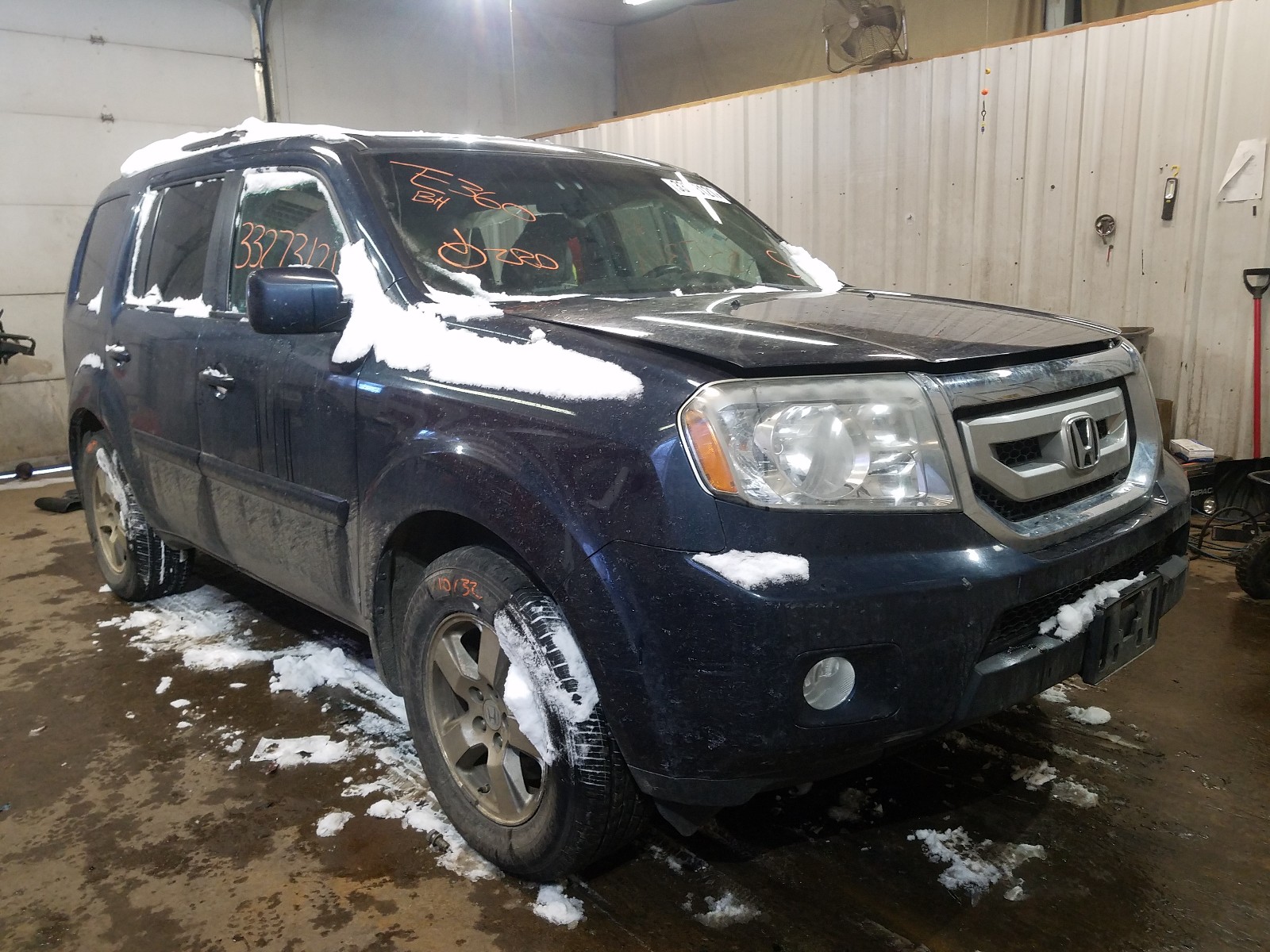 honda pilot exl 2011 5fnyf4h66bb034580