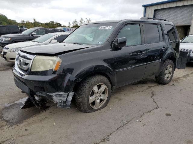 honda pilot exl 2011 5fnyf4h66bb071001