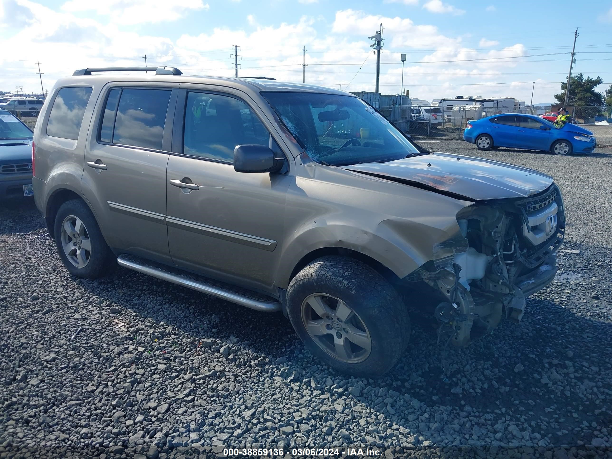 honda pilot 2011 5fnyf4h67bb022003