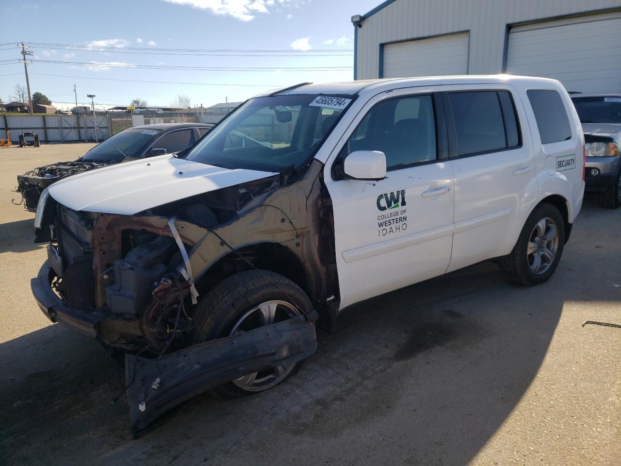 honda pilot 2012 5fnyf4h74cb080645