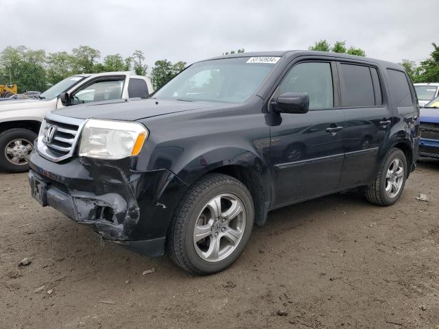 honda pilot 2013 5fnyf4h77db038861