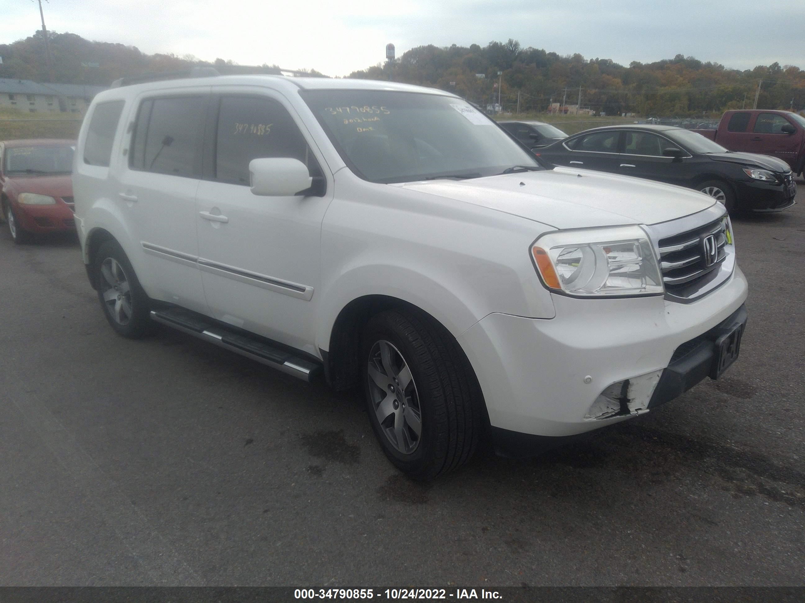 honda pilot 2012 5fnyf4h91cb040718