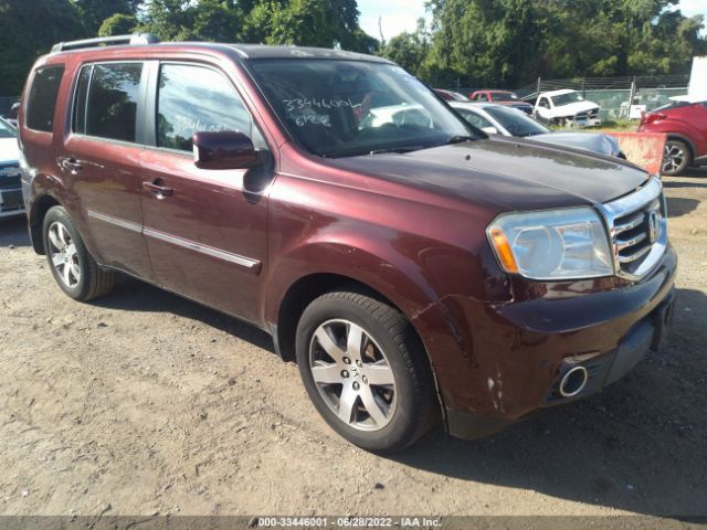 honda pilot 2013 5fnyf4h95db047561