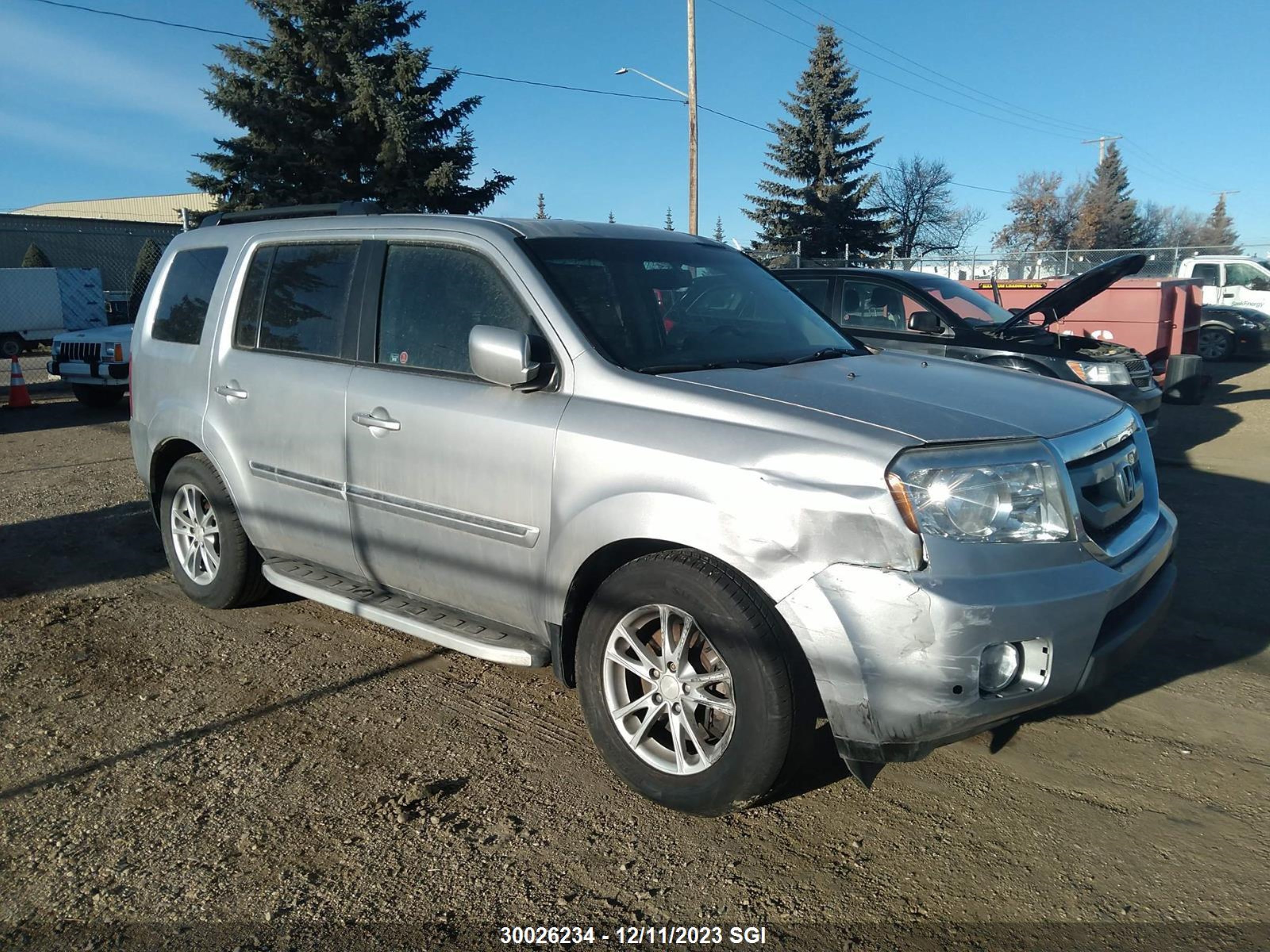 honda pilot 2011 5fnyf4h97bb503993